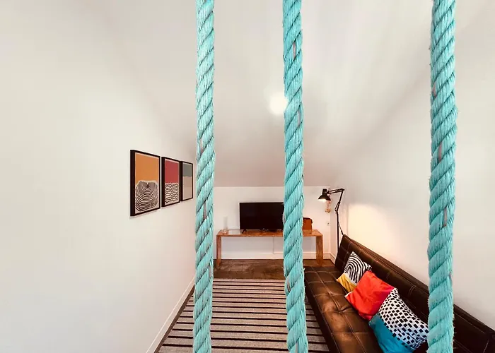 Portas Residence, Quartos & - Center 蓬塔德尔加达